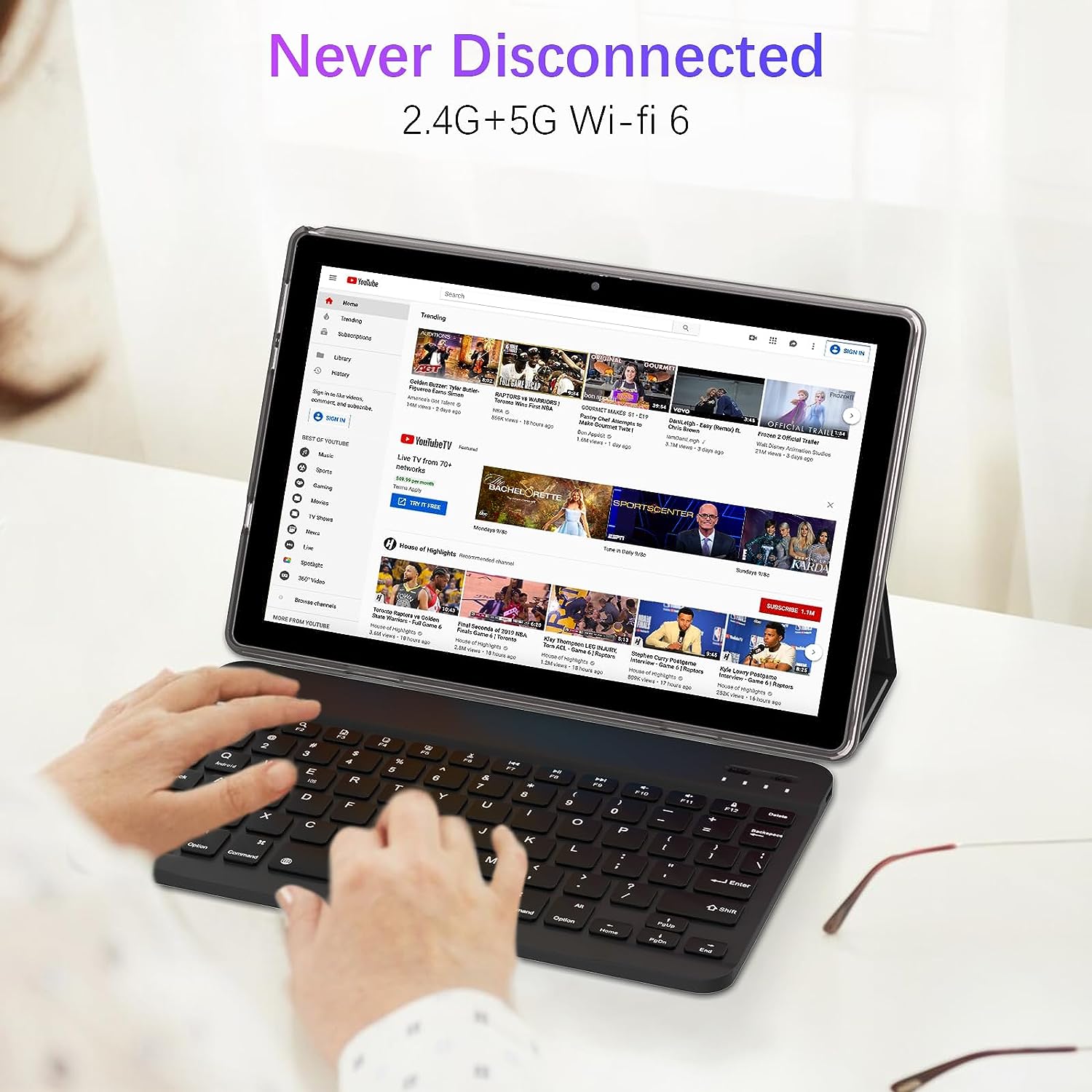 2023 Newest 2-in-1 Tablet 10 inch Review