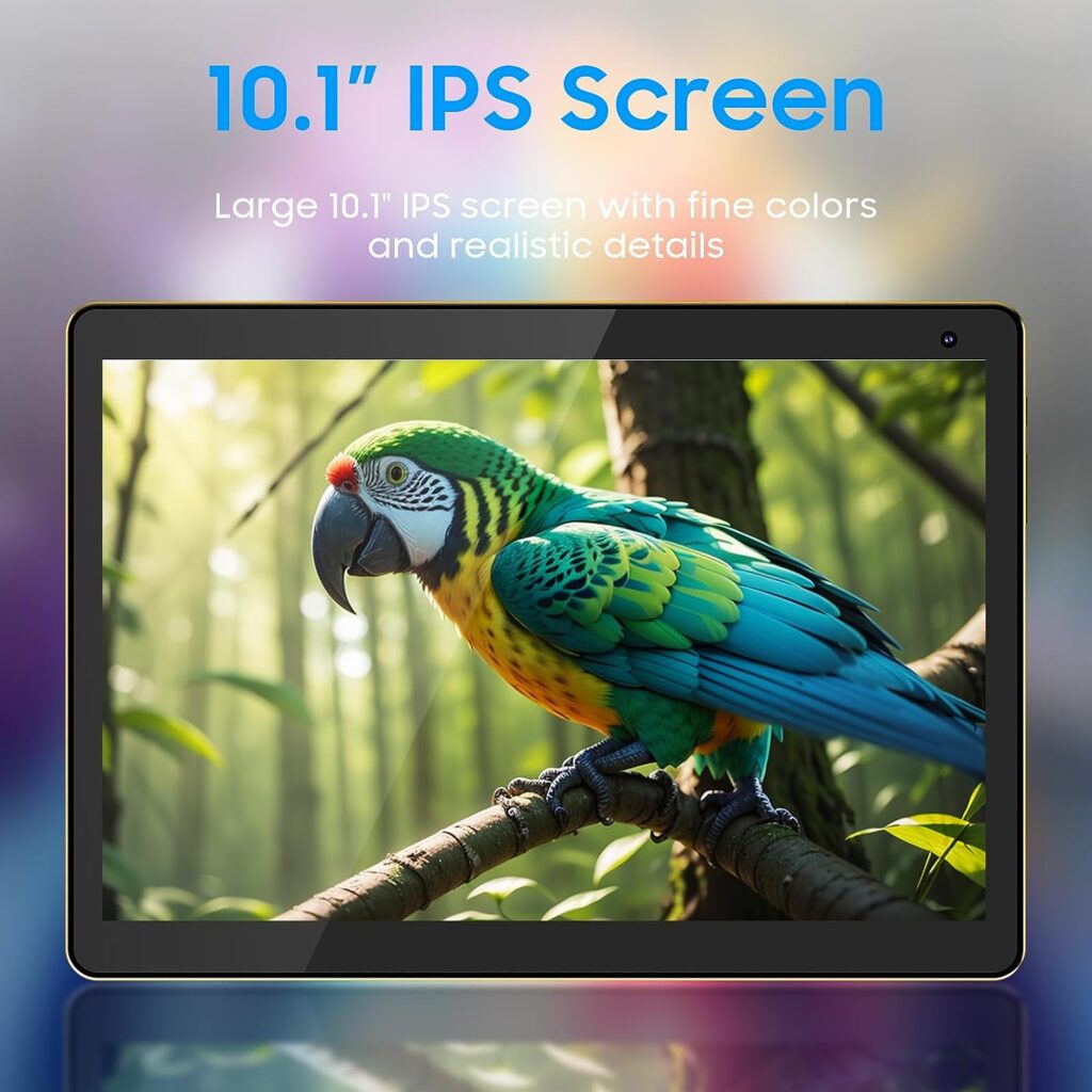 COOPERS Tablet 10 inch, Android 12 Tablet, 32GB ROM 512GB Expand Computer Tablets, Quad Core Processor 6000mAh Battery, 1280x800 IPS Touch Screen, 2+8MP Dual HD Camera, Bluetooth WiFi Tablet PC