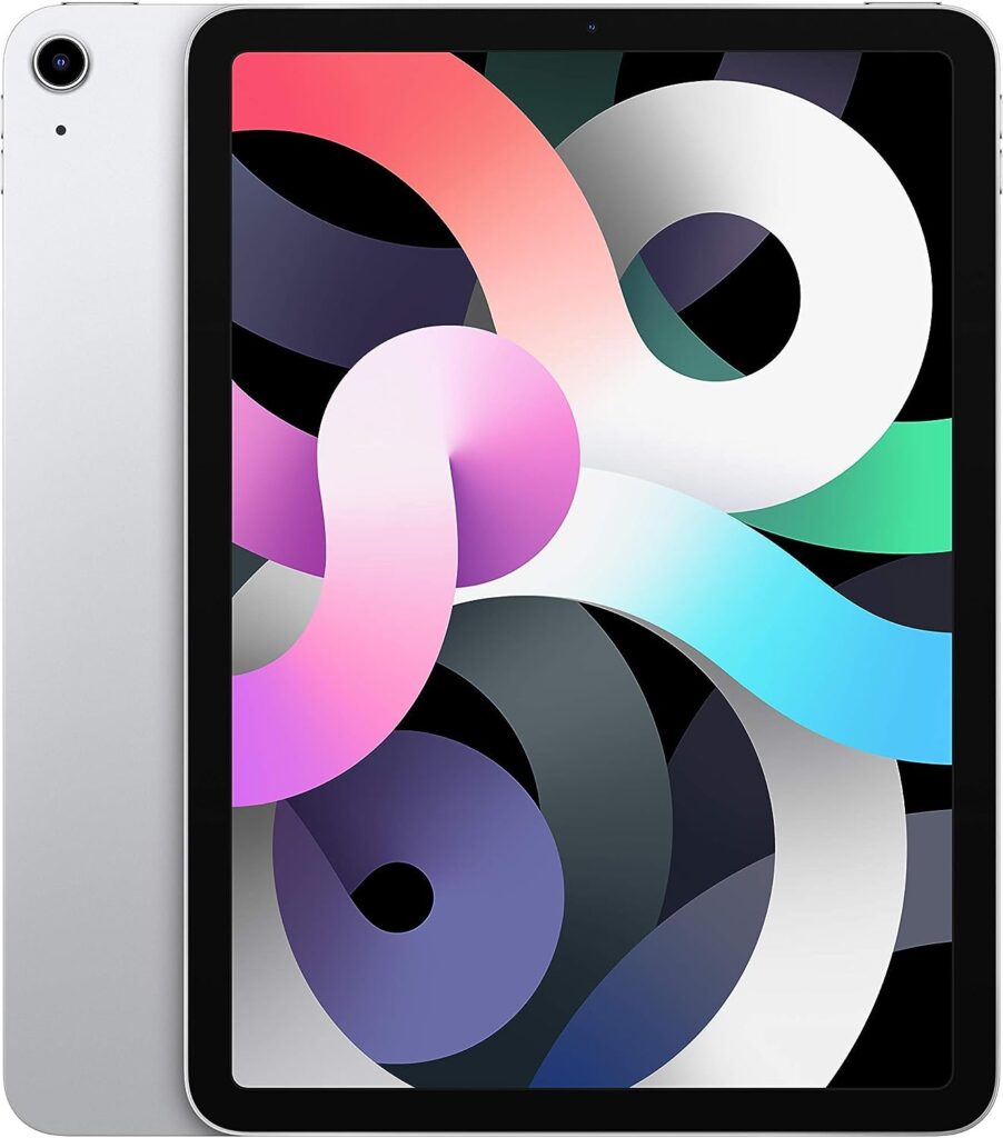 Apple iPad Air (10.9-inch, Wi-Fi, 64GB) - Silver (Latest Model, 4th Generation) (Renewed)