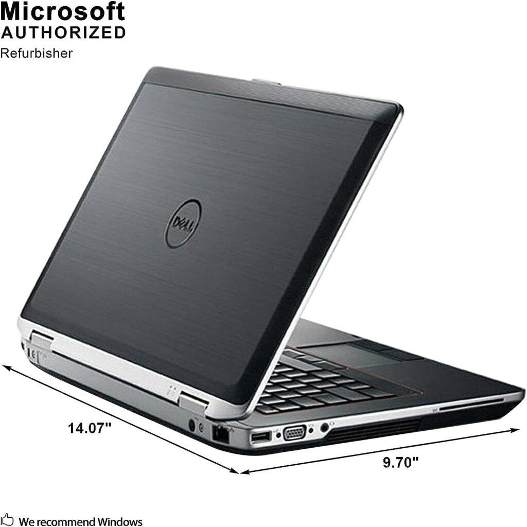 Dell Latitude E6420 14.1-Inch Laptop (Intel Core i5 2.5GHz with 3.2G Turbo Frequency, 4G RAM, 128G SSD, Windows 10 Professional 64-bit) (Renewed)