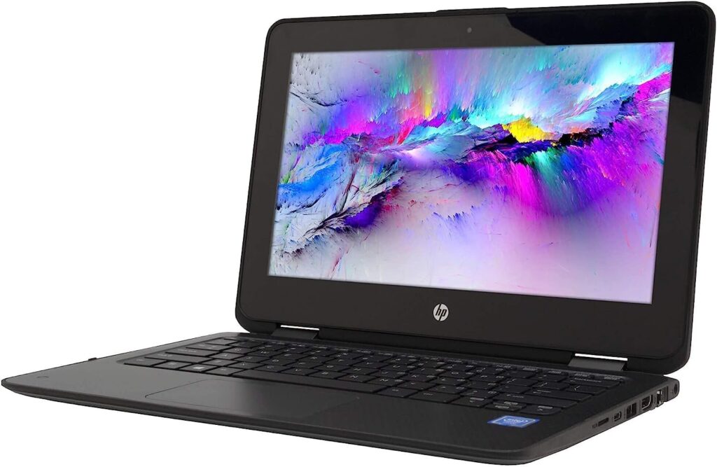 HP ProBook x360 11 G1 11.6 2 in 1 TouchScreen Laptop Computer - Intel Pentium N4200 - 4GB RAM 128GB SSD Windows 10 Professional (Renewed)