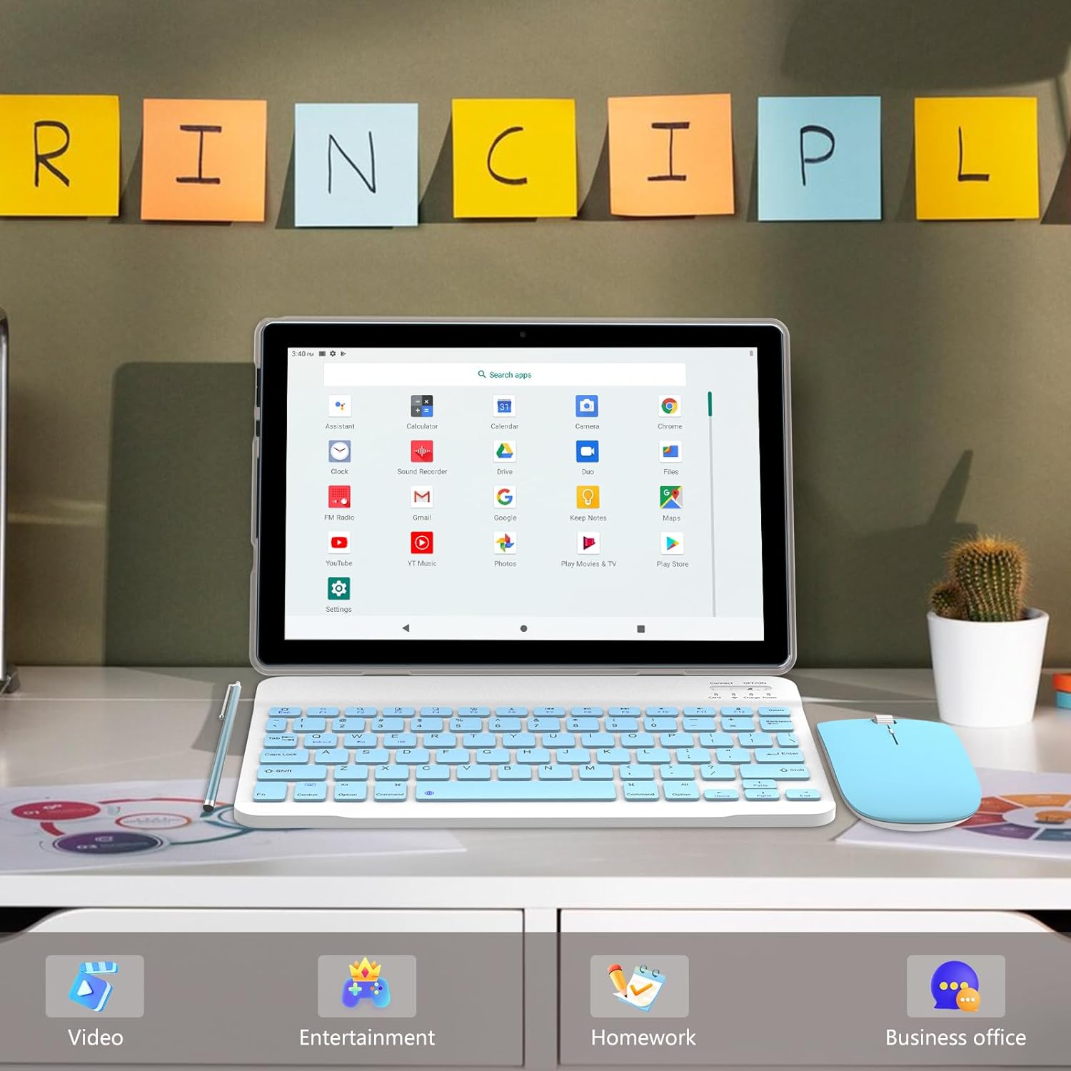 Tablet With Keyboard 2 in 1 Tablet Android Review