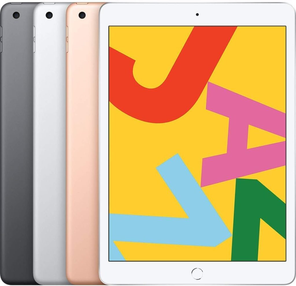 2019 Apple iPad (10.2-inch, Wi-Fi + Cellular, 32GB) - Gold (Renewed)
