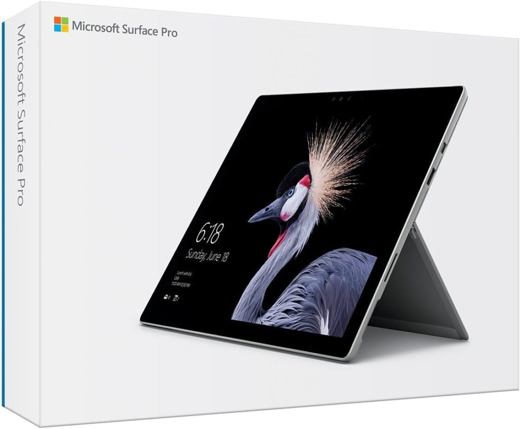 Microsoft Surface Pro (5th Gen, 1796) Intel Core M 4GB RAM / 128GB, 2017 model (Renewed)