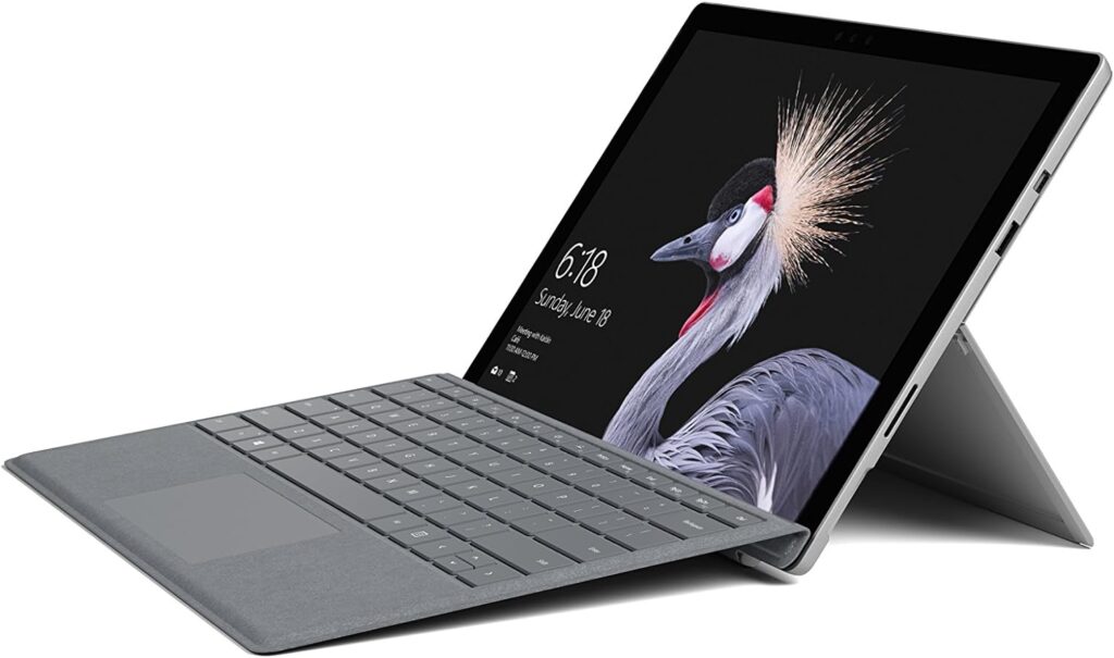 Microsoft Surface Pro (5th Gen) (Intel Core i5, 8GB RAM, 128GB) with Platinum Cover Newest Version