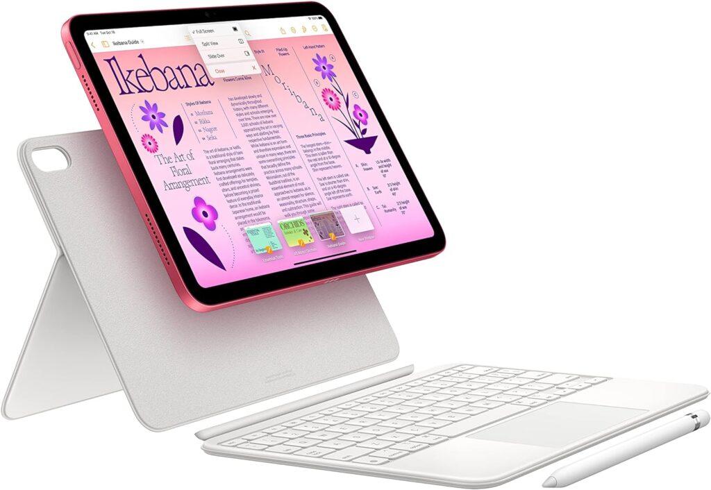 2022 Apple iPad (10.9-inch, Wi-Fi, 64GB) - Silver (Renewed)