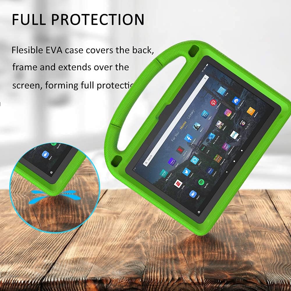 All-New 10 inch Tablet Case for Kids(2023/2021 Release,13th/11th Generation), Incompatible with iPad Samsung 10inch Tablet, Light Weight Shockproof Kids Friendly Case for 10 inch Tablet - Red