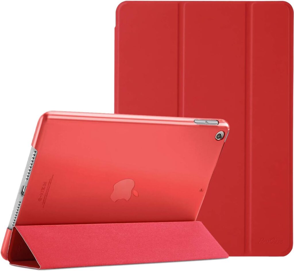 ProCase for iPad 10.2 Case iPad 9th Generation 2021/ iPad 8th Generation 2020/ iPad 7th Generation 2019 Case, iPad Cover 9th Generation Hard Back Smart Cover for 10.2 inch iPad Case -Lightpurple
