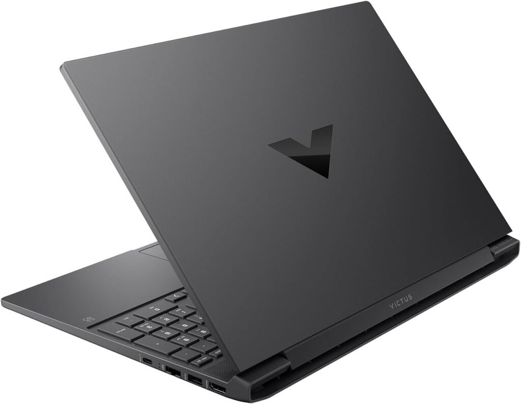 HP Victus 15 Gaming Laptop, 15.6 FHD 144Hz Display, AMD Ryzen 5 7535HS, 16GB DDR5 RAM, 512GB PCIe M.2 SSD, NVIDIA GeForce RTX 2050, HDMI, Webcam, Backlit Keyboard, Wi-Fi 6, Windows 11 Home, Silver
