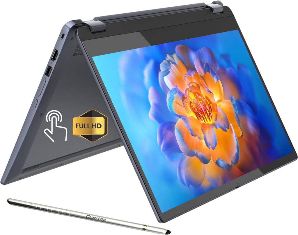 Lenovo 2023 Newest Chromebook Flex 3 15.6 FHD Touch Screen 2 in 1 Laptop, Pentium Silver N6000 with Stylus Pen, 8GB Memory 64GB eMMC, Abyss Blue, Chrome OS, W/Stylus Pen