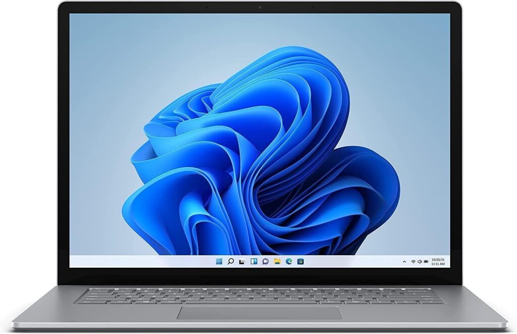 Microsoft Surface Laptop 4 13-inch PixelSense 2256 x 1504 Touchscreen Intel Core i5-1135G7 8GB RAM 512GB SSD Win 11 Home (Platinum, Renewed)