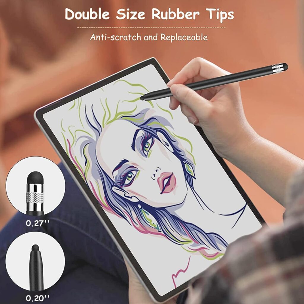Stylus for Touch Screens, Digiroot 4-Pack Stylus Pens High Sensitivity  Precision Capacitive Stylus for iPhone/iPad Pro/Tablets/Samsung/Galaxy/PC……