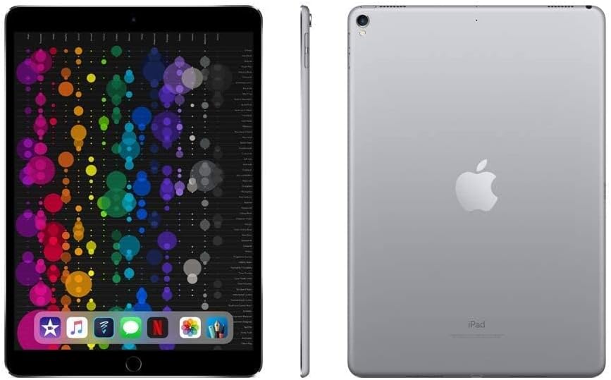 2017 Apple iPad Pro (10.5-inch, Wi-Fi, 64GB) - Space Gray (Renewed)