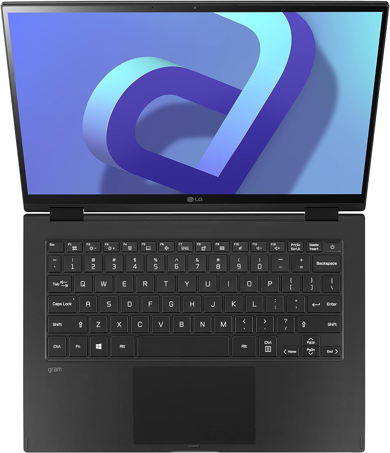 LG gram (2022) 14T90Q 2-in-1 Tablet Laptop, 14 (1920 x 1200) IPS Display, Intel Evo 12th Gen i7 1260P Processor, 16GB LPDDR5, 1TB NVMe SSD, FHD Webcam, WiFi 6E, Thunderbolt 4, Windows 11, Black