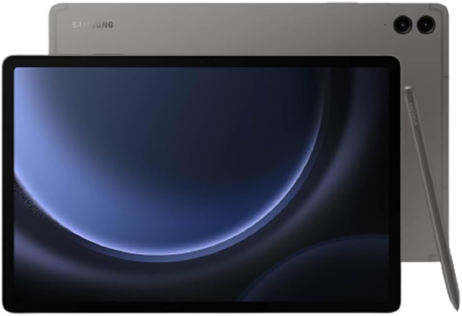 SAMSUNG Galaxy Tab S9 FE Wi-Fi 10.9” 128GB Android Tablet, IP68 Water- and Dust-Resistant, Long Battery Life, Powerful Processor, S Pen, 8MP Camera, Lightweight Design, US Version, 2023, Gray