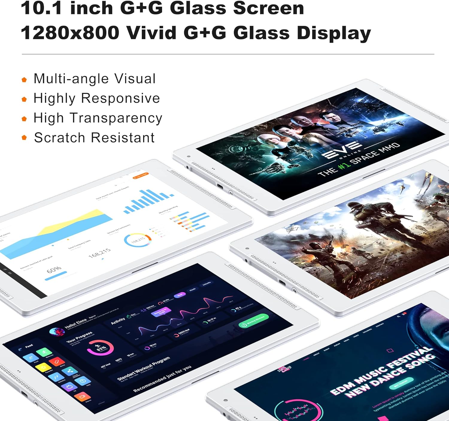 TJD Android 12 Tablet 10.1 Inch Tablets with Stand, 8GB RAM 128GB ROM 512GB Expandable, Google GMS Tablet, 6000mAh Fast Charge, 8MP Dual Camera, 2.4G/5G WiFi6, IPS HD Touch Screen (Purple)