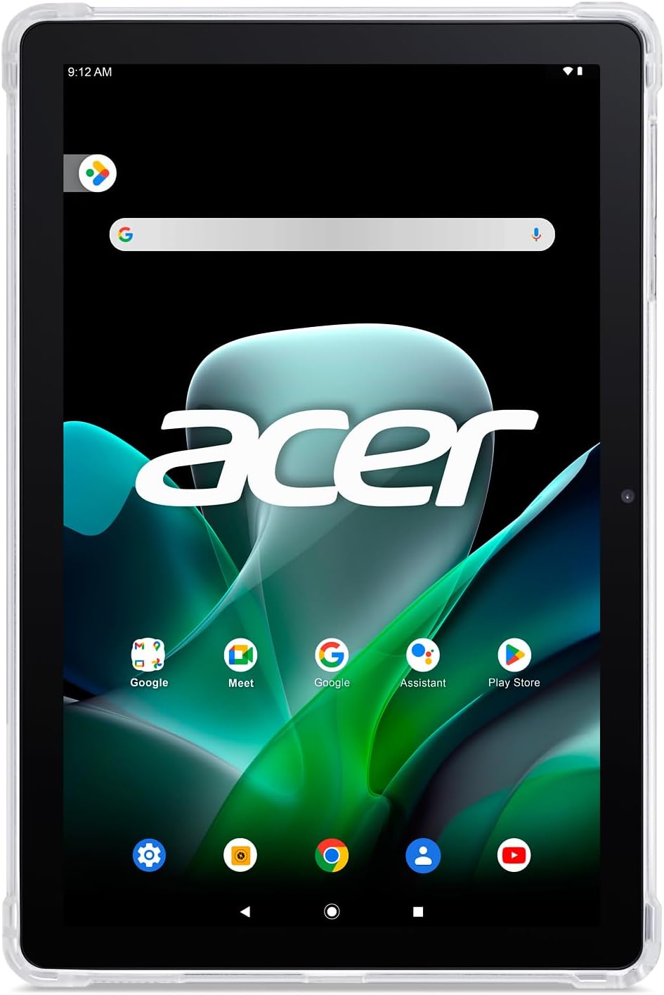 Acer Iconia Tab P10 P10-11-K68D Tablet | 10.4 2K 2000 x 1200 IPS Touch | MediaTek MT8183C Octa-Core CPU | 6GB LPDDR4X | 128GB eMMC | WiFi-5 | Front 5MP  Rear 8MP Webcam | Portfolio Case | Android 12