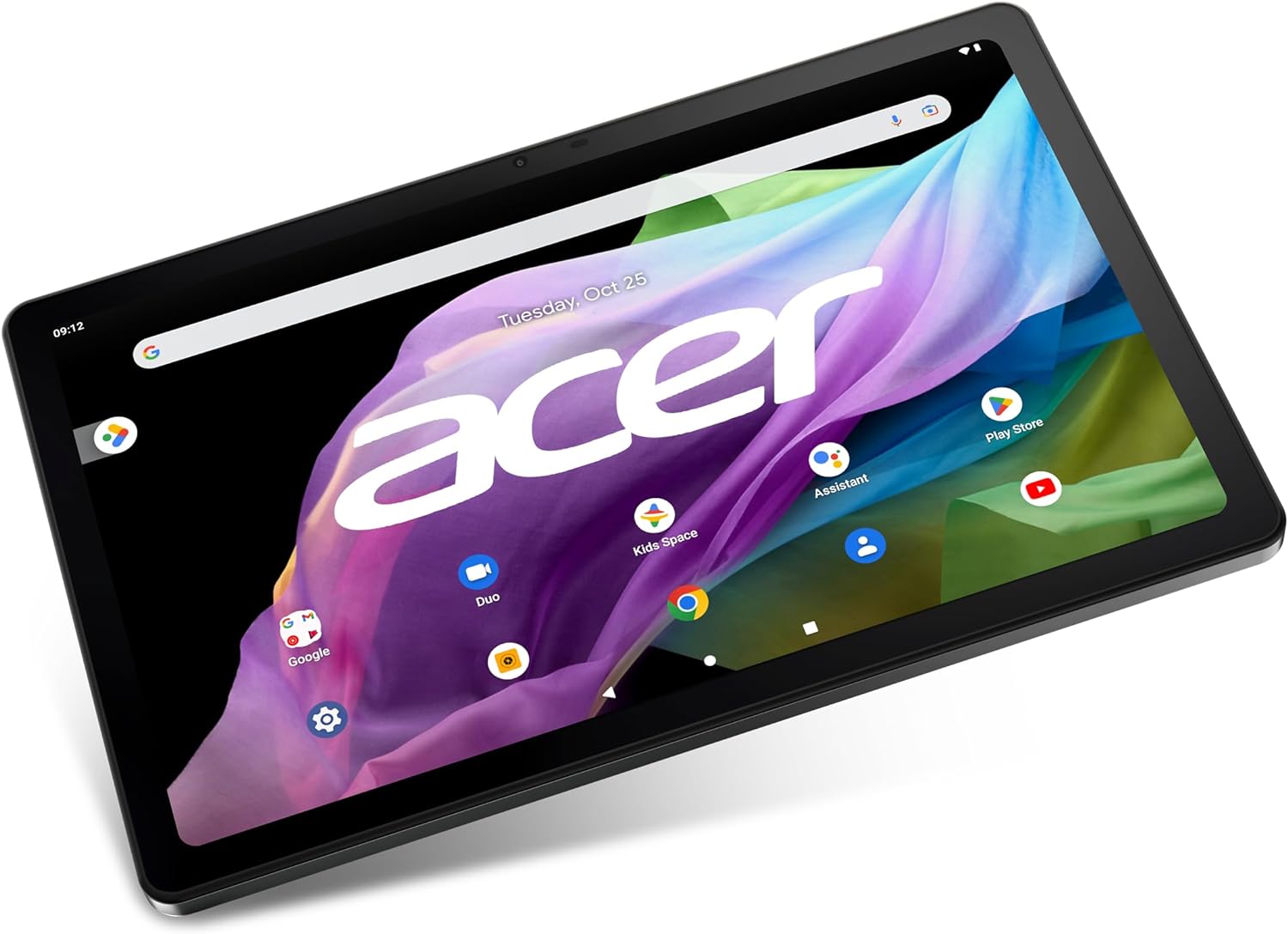 Acer Iconia Tab P10 P10-11-K68D Tablet | 10.4 2K 2000 x 1200 IPS Touch | MediaTek MT8183C Octa-Core CPU | 6GB LPDDR4X | 128GB eMMC | WiFi-5 | Front 5MP  Rear 8MP Webcam | Portfolio Case | Android 12