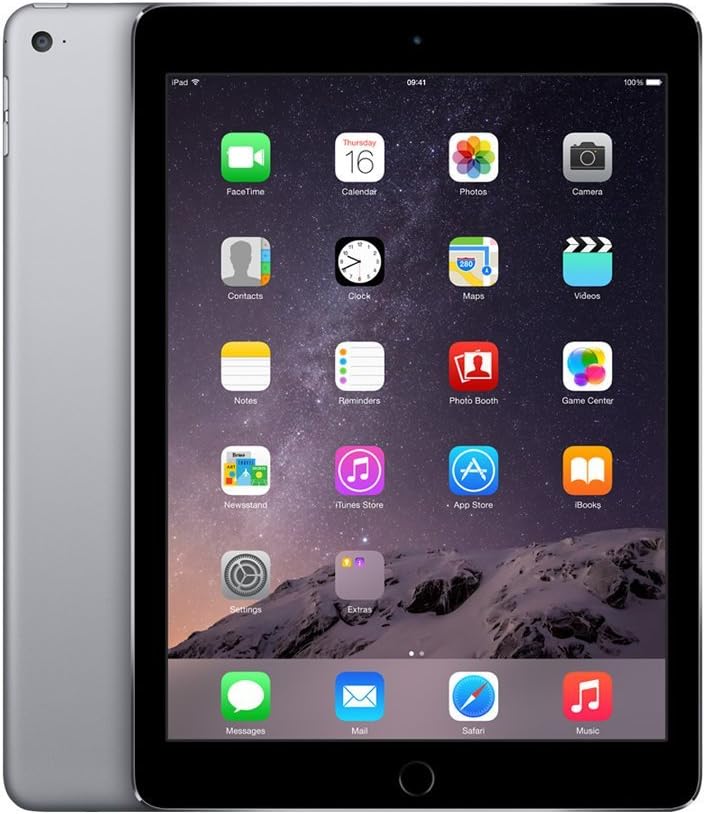 Apple IPad Air 2 WI-FI 64GB Space Gray (Renewed)