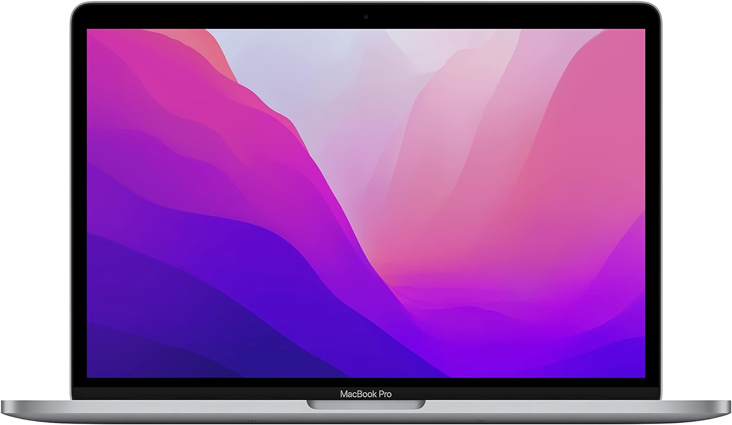 Apple 2022 MacBook Pro Laptop with M2 chip: 13-inch Retina Display, 8GB RAM, 512GB ​​​​​​​SSD ​​​​​​​Storage, Touch Bar, Backlit Keyboard, FaceTime HD Camera. Works with iPhone and iPad; Space Gray