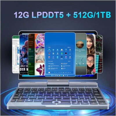 8 inch Mini Laptop HD Touchscreen Portable 2-in-1 Small Computer Review