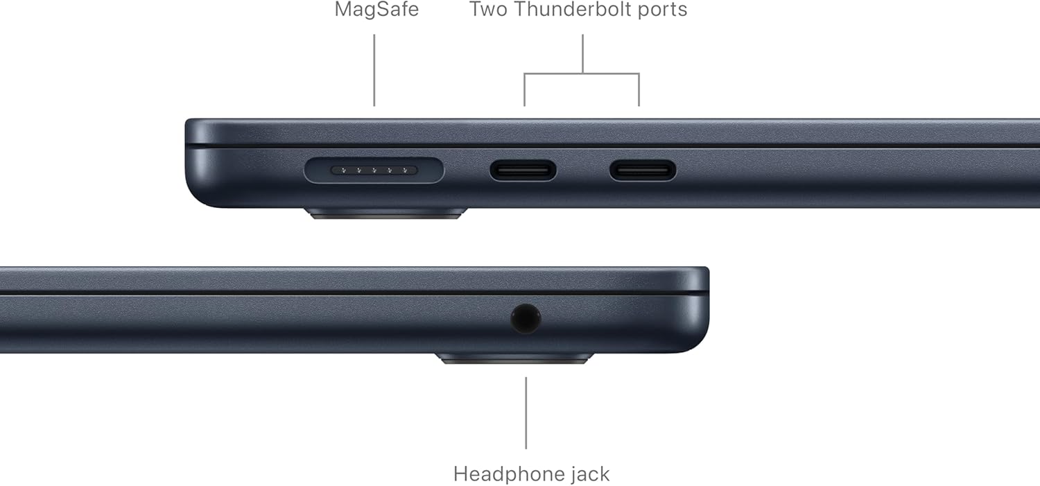Apple 2024 MacBook Air 13-inch Laptop with M3 chip: Built for Apple Intelligence, 13.6-inch Liquid Retina Display, 8GB Unified Memory, 256GB SSD Storage, Backlit Keyboard, Touch ID; Starlight