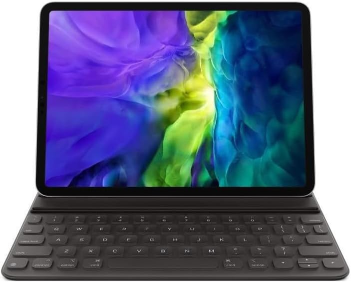 Apple Smart Keyboard Folio: iPad Keyboard case for iPad Pro 11-inch (1st, 2nd, 3rd, 4th Generation) and iPad Air (4th, 5th Generation), Two Viewing Angles, Front Back Protection, US English - Black
