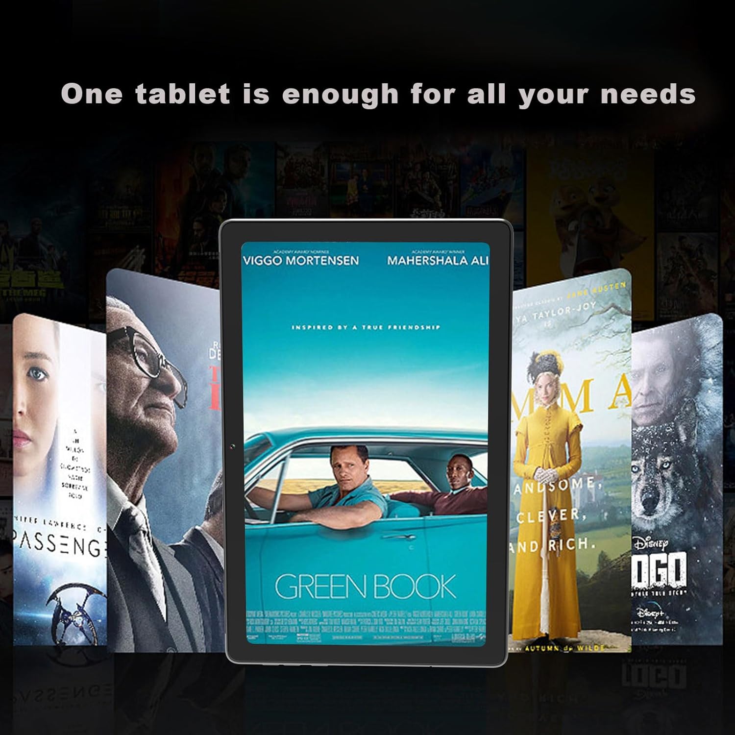 10.4 inch Tablet Android 13 Tablet with Keyboard Case Mouse Stylus 2 in 1 Tablet Kit 16GB+128GB 1TB Expandable Tableta 10.4 inch 2K HD Large Screen 7580mAh Battery 5G WiFi6 high Level