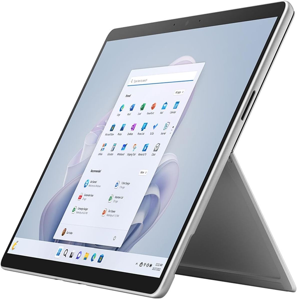 Microsoft Surface Pro 9 Tablet - 13 - Core i5 12th Gen i5-1245U Deca-core (10 Core) - 8 GB RAM - 128 GB SSD - Windows 11 Pro 64-bit - Platinum