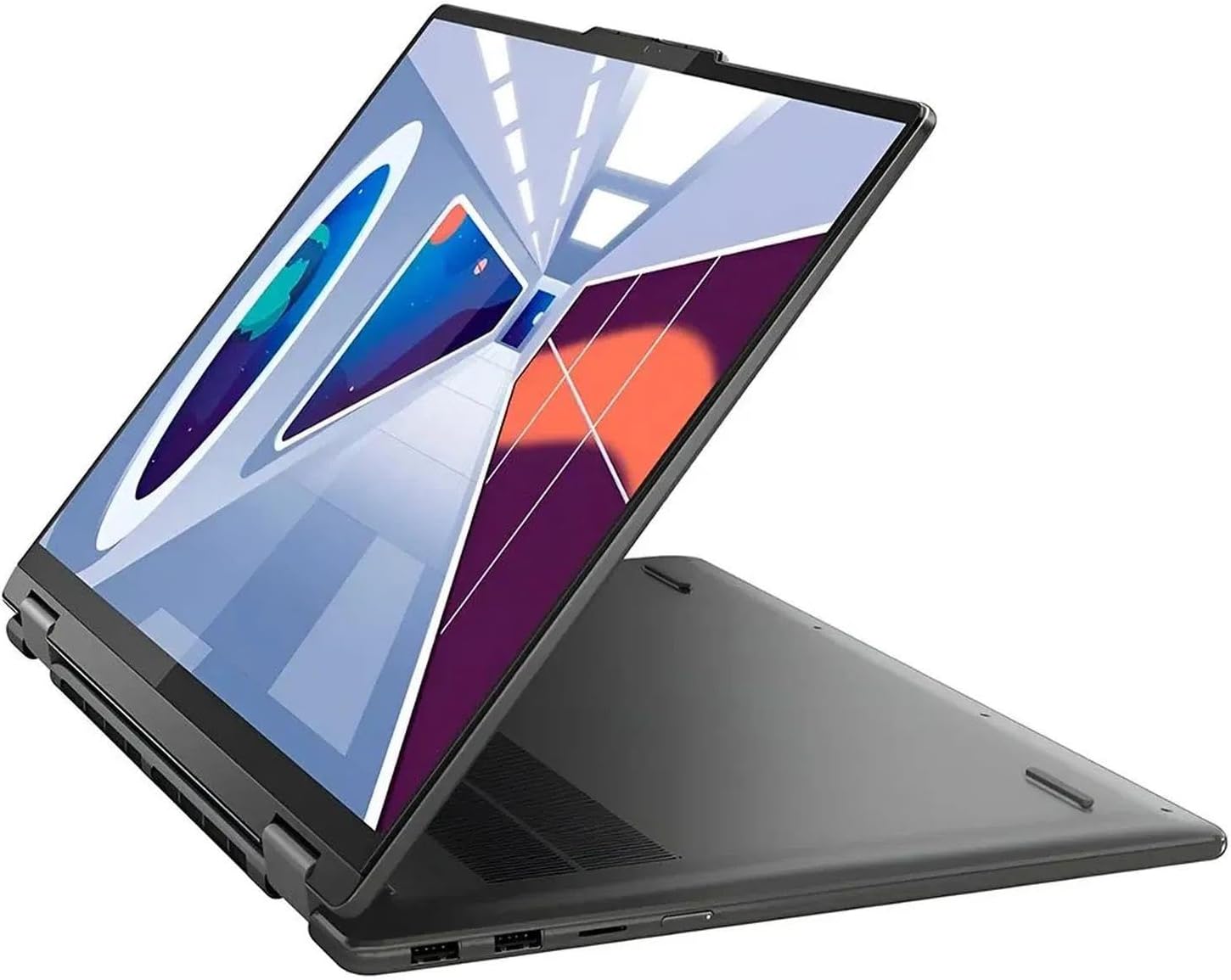 Lenovo - Yoga 7i 2-in-1 16 2K Touchscreen Laptop - Intel Core Ultra 5 125U with 16GB Memory - 512GB SSD - Storm Grey 83DL0000US