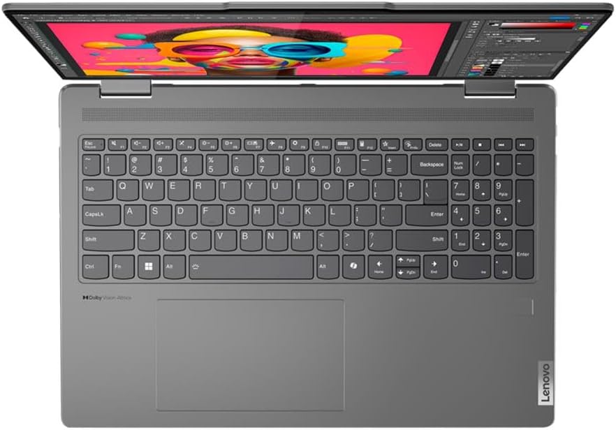 Lenovo - Yoga 7i 2-in-1 16 2K Touchscreen Laptop - Intel Core Ultra 5 125U with 16GB Memory - 512GB SSD - Storm Grey 83DL0000US